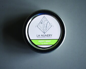 Baume à la menthe poivrée | Baume à lèvres bio | Baume à lèvres naturel | Bâtonnet naturel