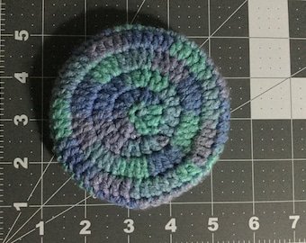 Dancer Style Bun Cover with ribbon close