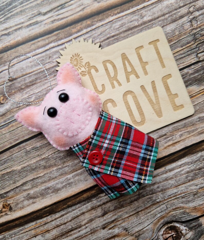 Pigs in Blankets Christmas Tree Decoration Etsy UK