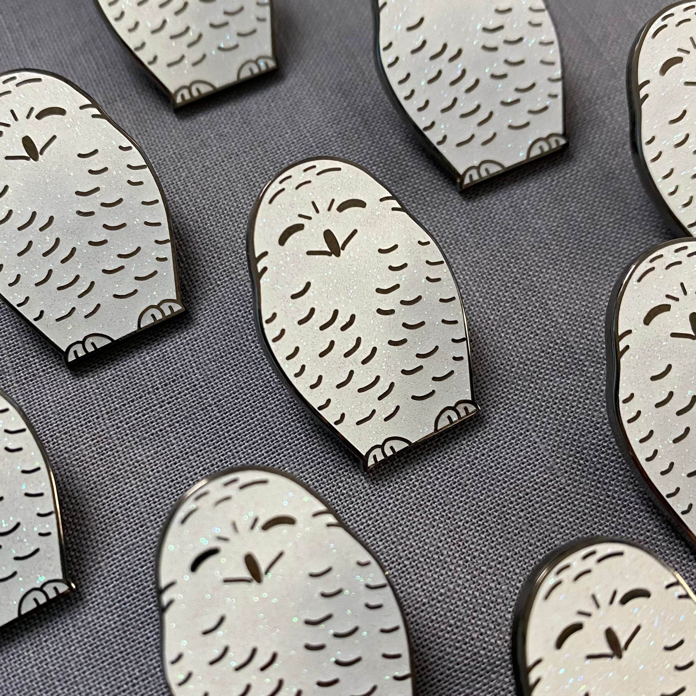 Snowy Owl | Hard Enamel Pin