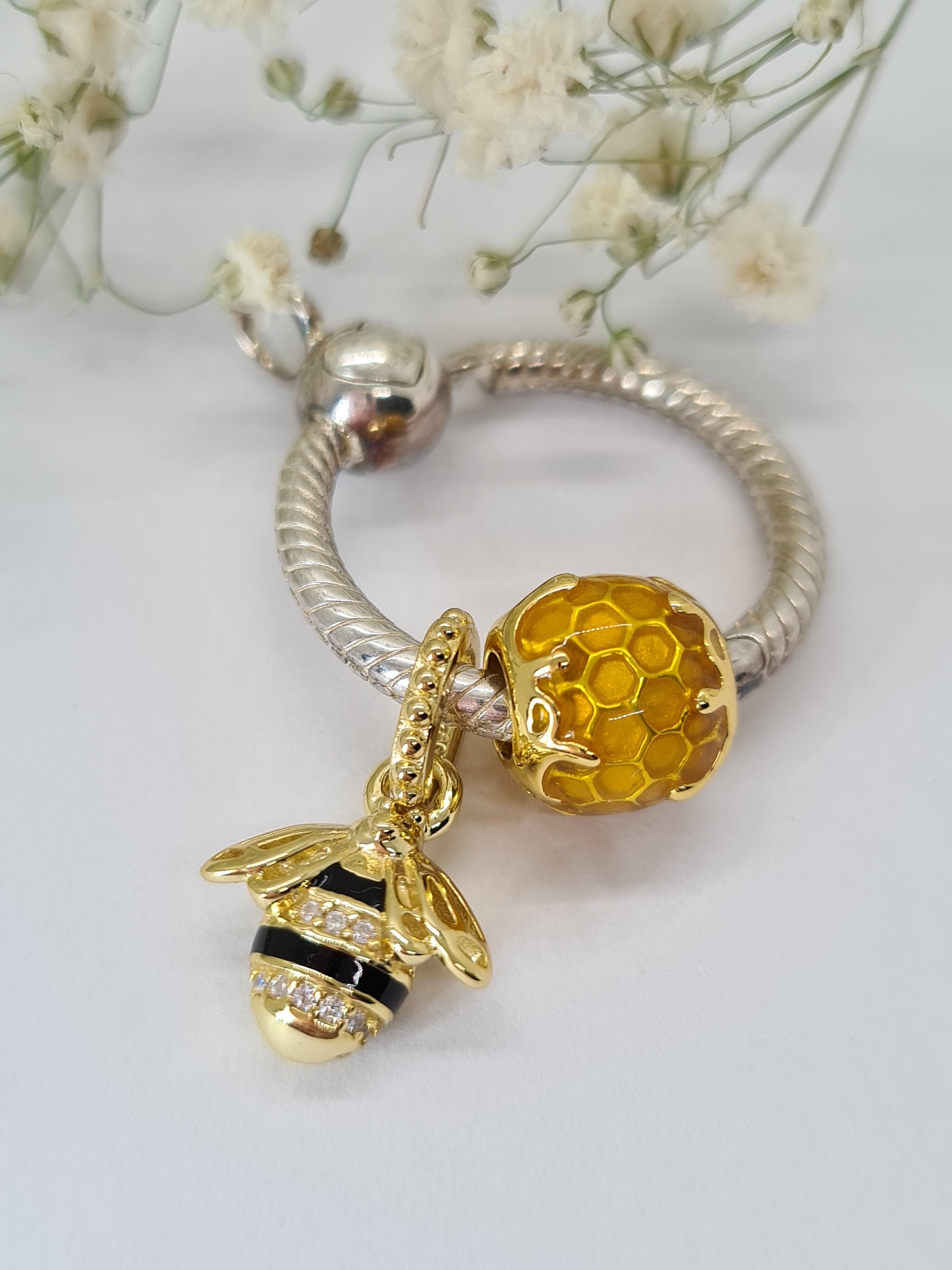Shop For Pandora Style Bee Bracelet  Beehive Shoppe
