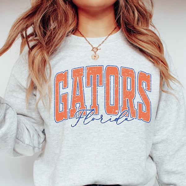 Florida Football Sweatshirt | Gift For College Student | SEC Football | Game Day Pullover | College Football | Unisex Sweatshirt