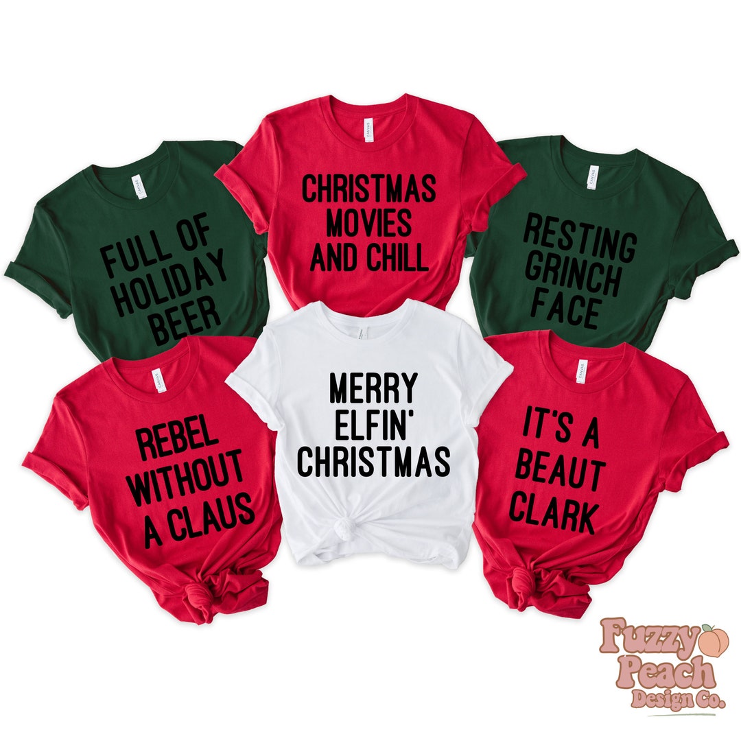 Funny Family Christmas Shirts 