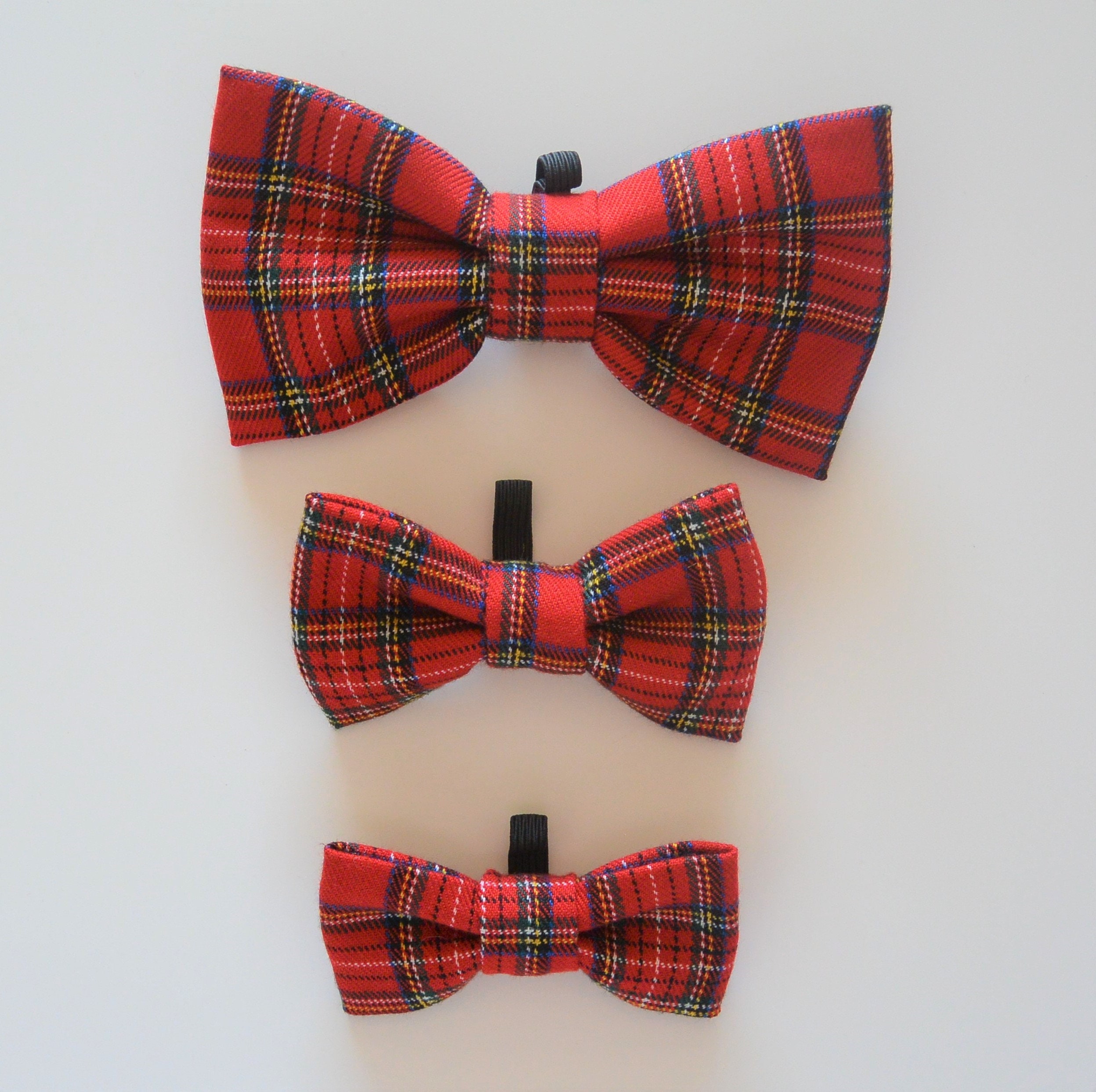 Tartan rote Krawatte für Katzen und Hunde Haustier Rahmen Etsy