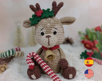 Kite the Reindeer Pattern/Amigurumi Pattern/PDF Pattern/Crochet/Pattern/Amigurumi pattern/JM Crochet Designs