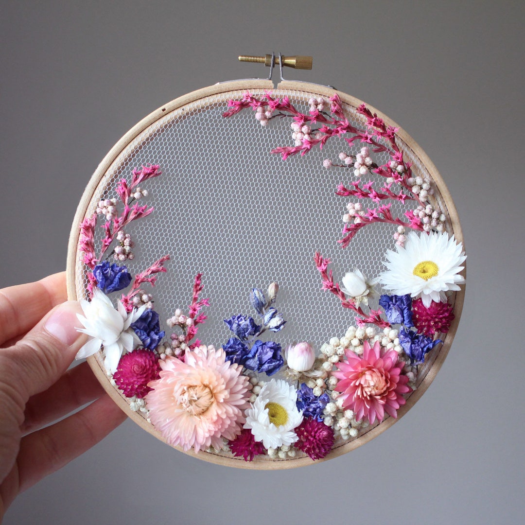 KINUA flower embroidery kit – Lost & Found