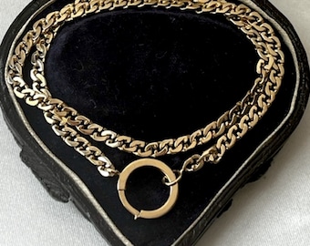 Antike 14k Gold Halskette