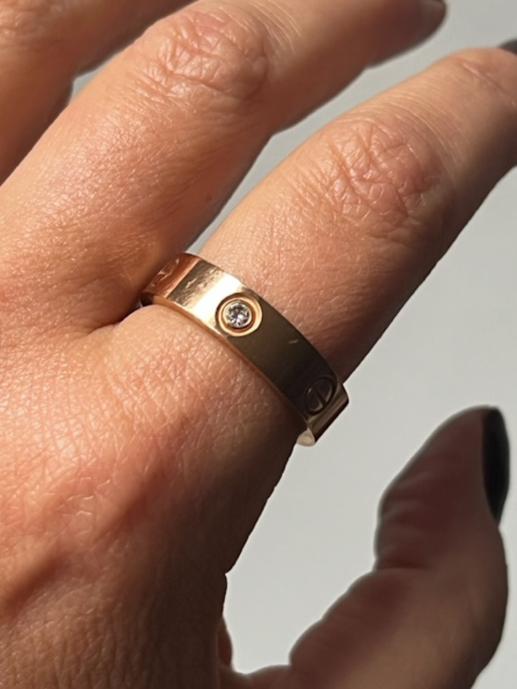 Love ring cartier diamond deals