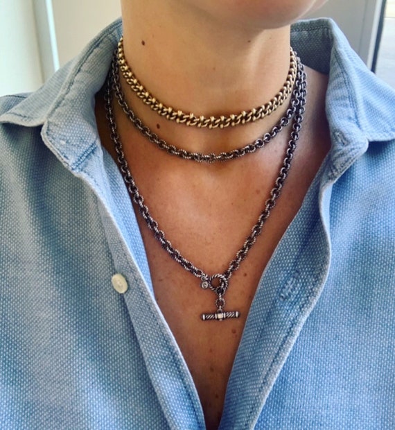 Vintage David Yurman 925 Sterling 