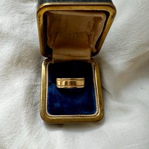 Vintage Tiffany 18K Gold Band Ring