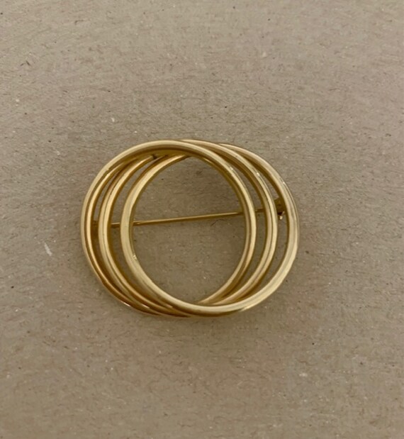 Vintage 12K Gold Filled Brooch - image 2