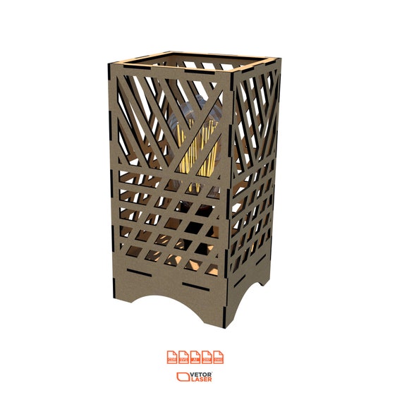 Laser Cut Light Box Laser Cut Files Laser Cut Vector Etsy