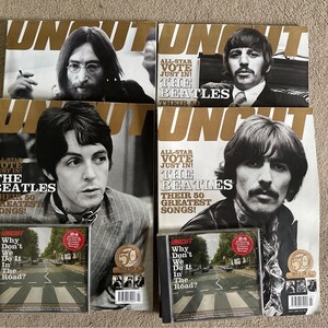 Vintage UNCUT magazine July 2001 **All four Beatles, with original CDs** The Beatles Complete Set