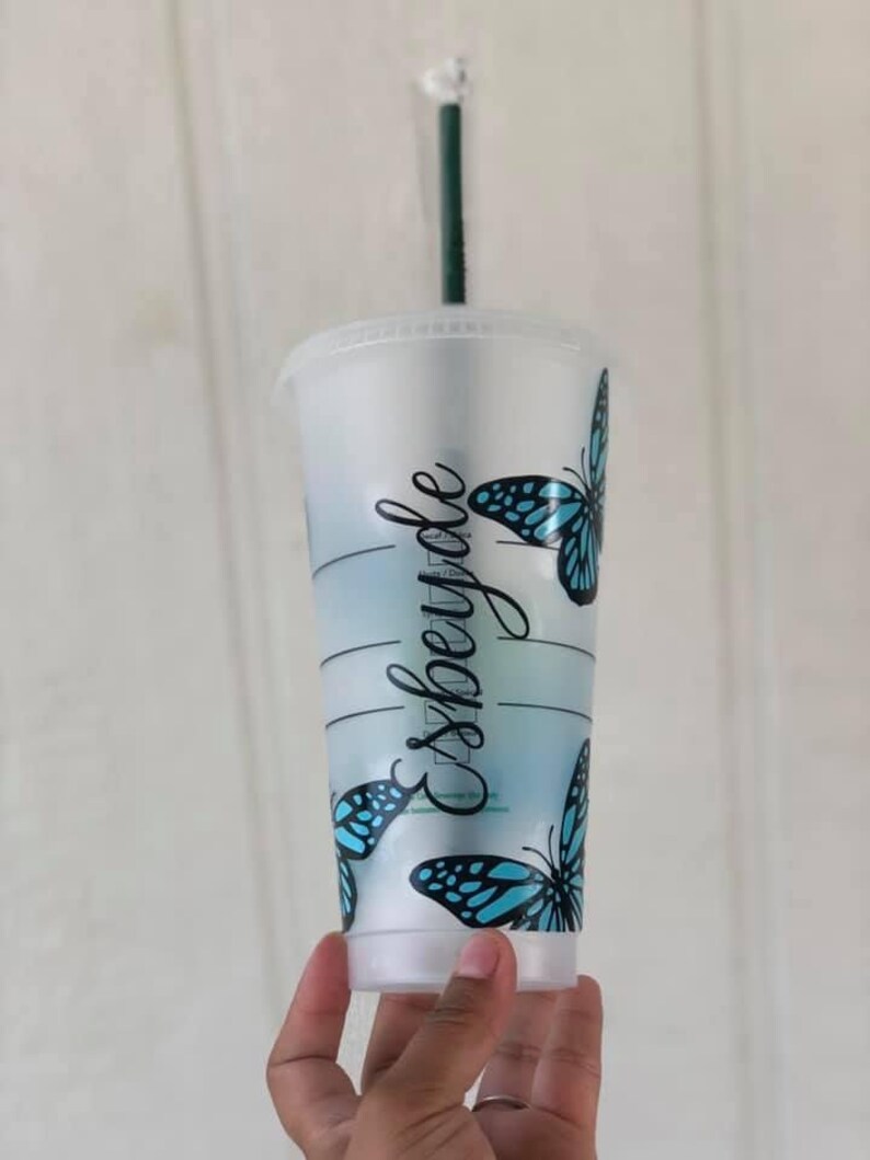 vinyl cups cups personalized cups Custom cups decal cups