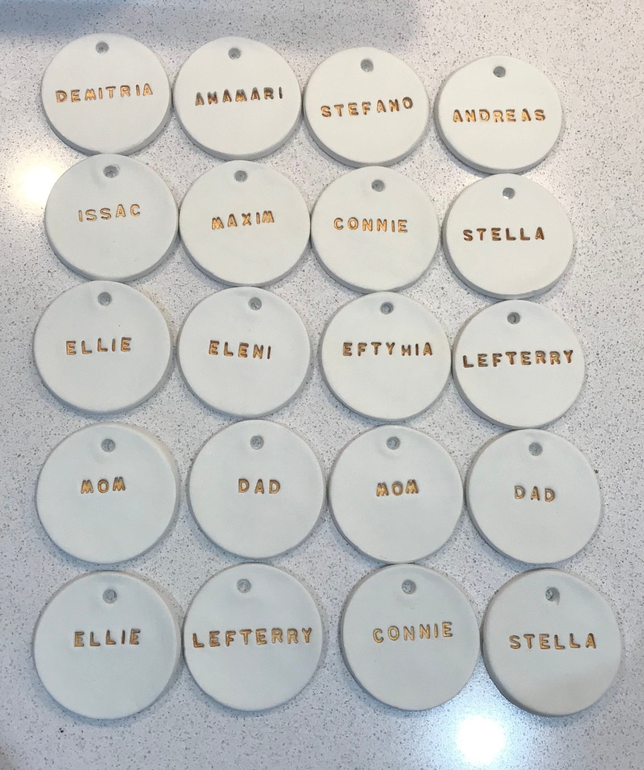 Name Tags Personalised Present Tags Wedding Favours Etsy UK