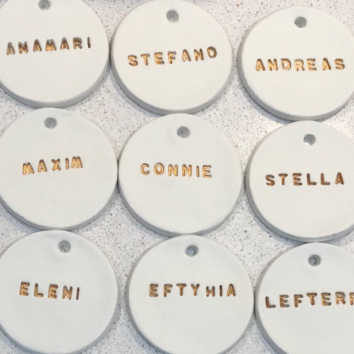 Name Tags Personalised Present Tags Wedding Favours Etsy UK
