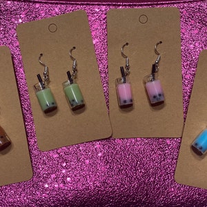 BOBA Earrings - Handmade