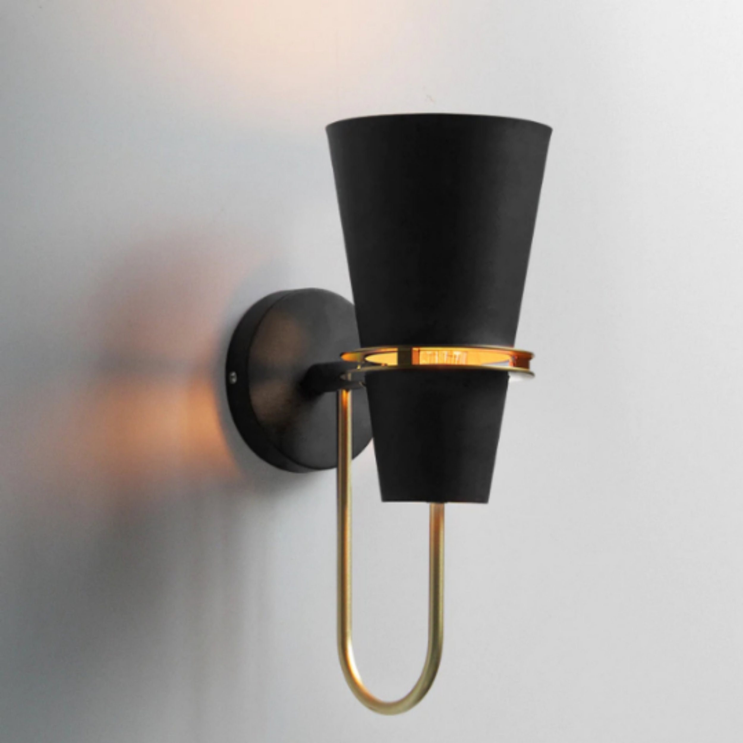 Mid Century Sconce Designer Wall Light Fixture Modern LED Etsy