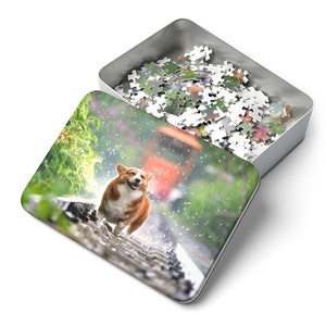 252 / 500 Piece Corgi Jigsaw Puzzle | Dog lovers Jigsaw Puzzle | Animal Lover Unique Gift | Adults Fun Puzzle | Dog Puzzle Game