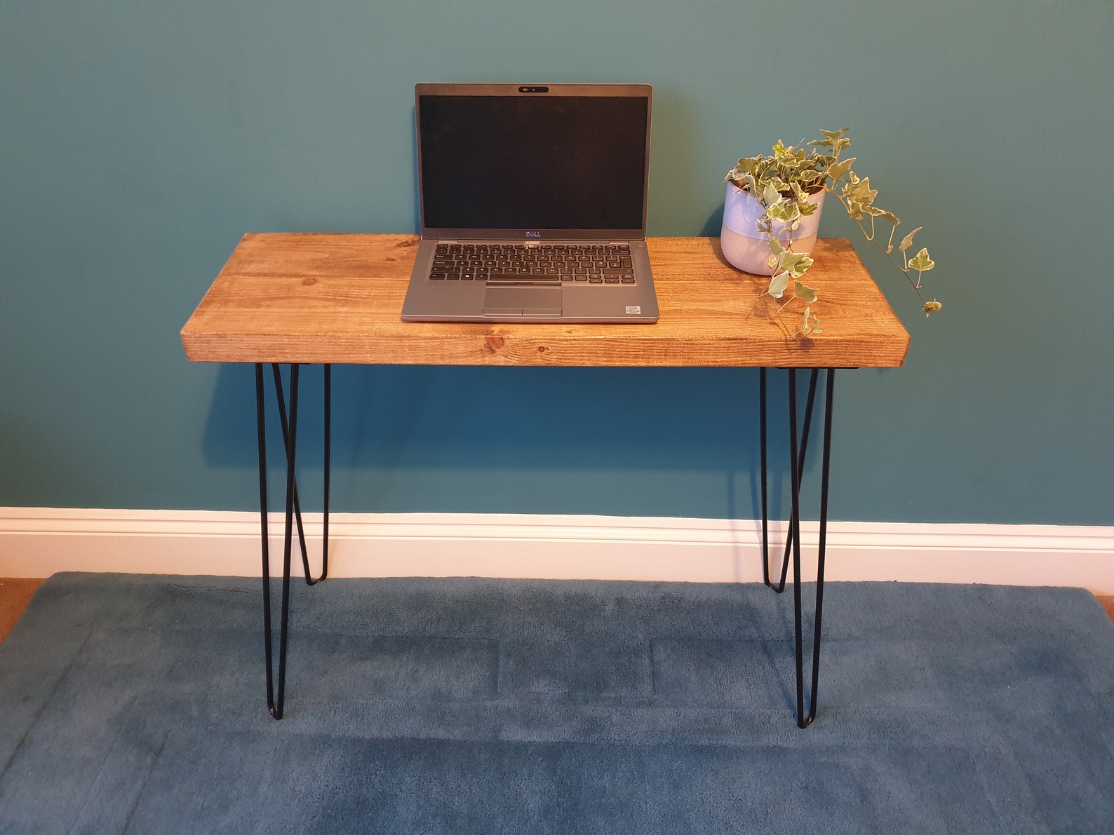 Console Table Hairpin Console Table Radiator Table Rustic Etsy UK
