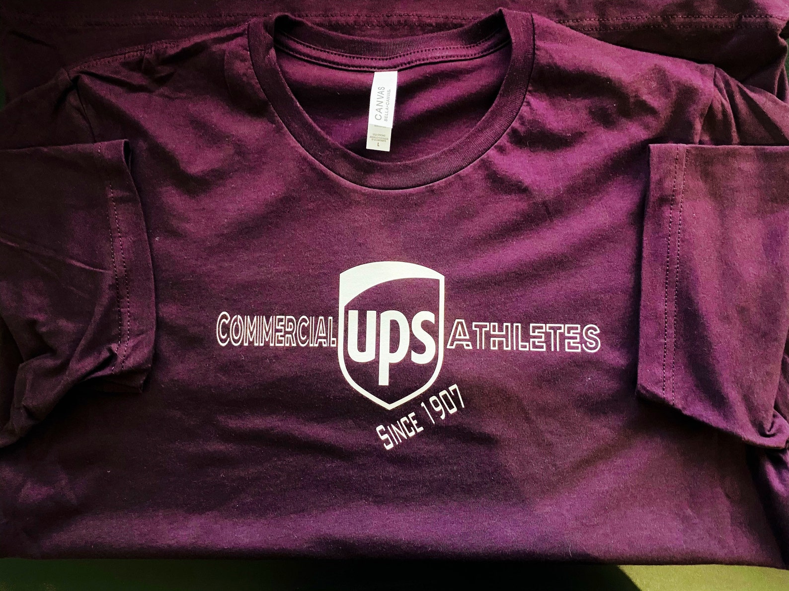 UPS United Parcel Service T Shirt commercial athletes Etsy