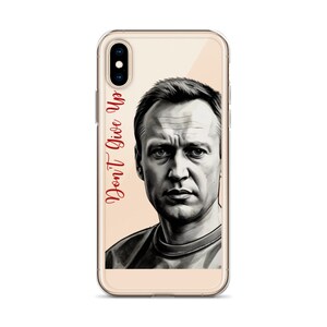 Don't Give Up / Alexei Navalny / Clear Case for iPhone®