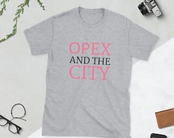 Opex and the City T-Shirt, Carrie Bradshaw Inspired Cotton Tee