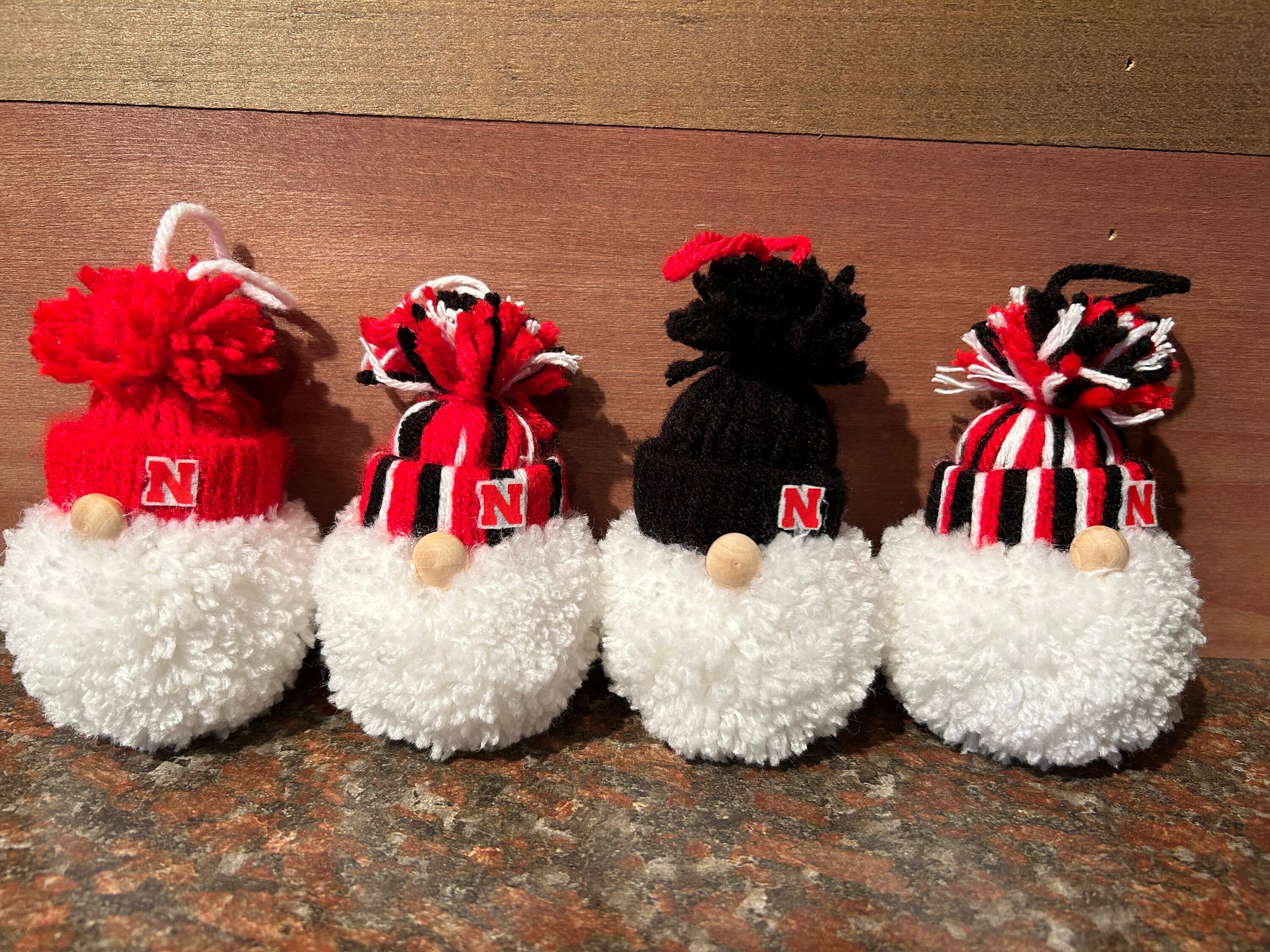 University of nebraska christmas ornaments