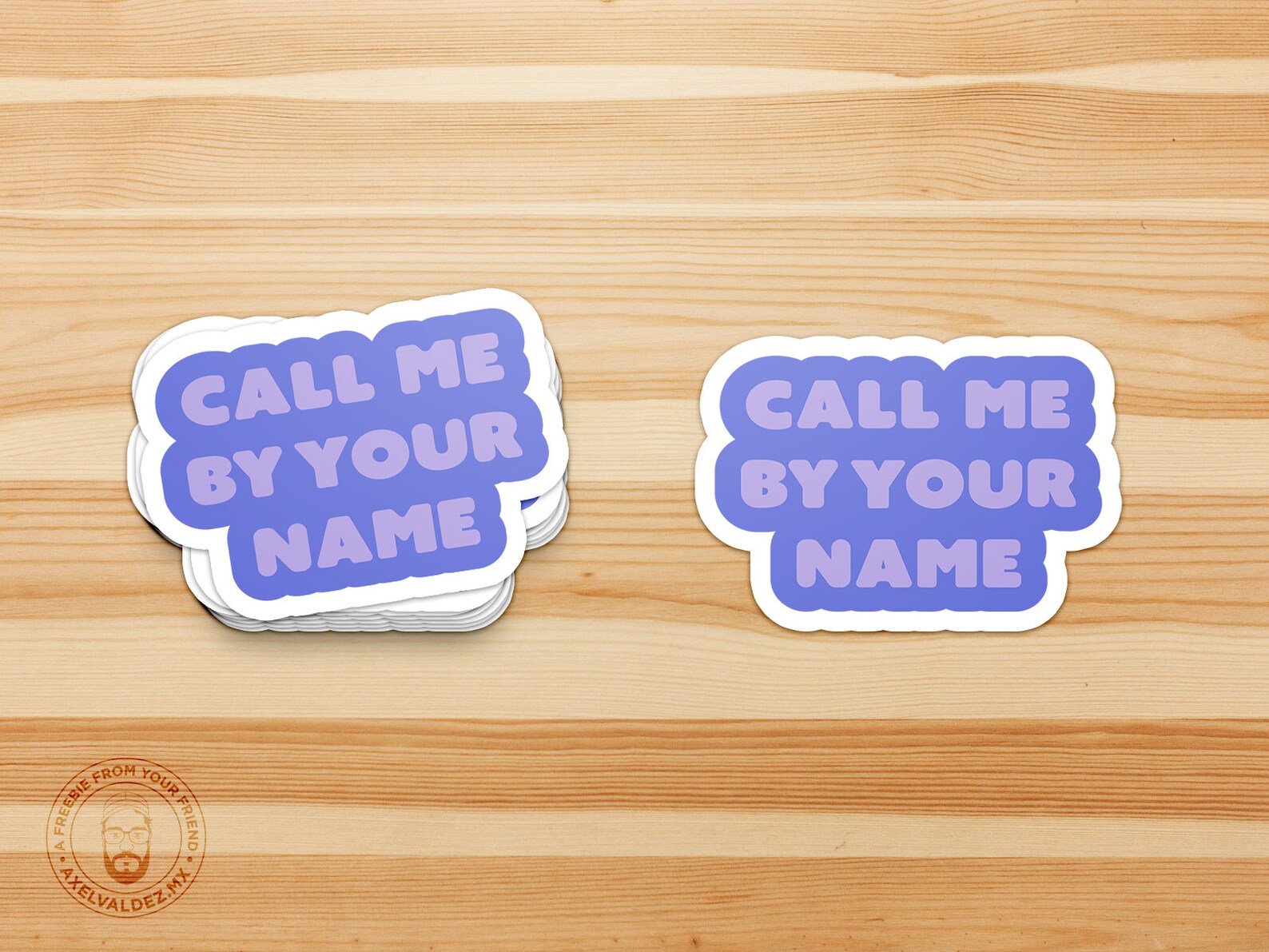 Call Me By Your Name Sticker | Etsy