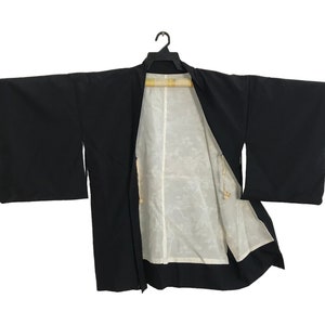 Mega Sale!!! Kimono Japanese Traditional Noragi Kimono Haori Hanten Jinbei Japanese Cardigan Happi Jacket XL Floral YA666