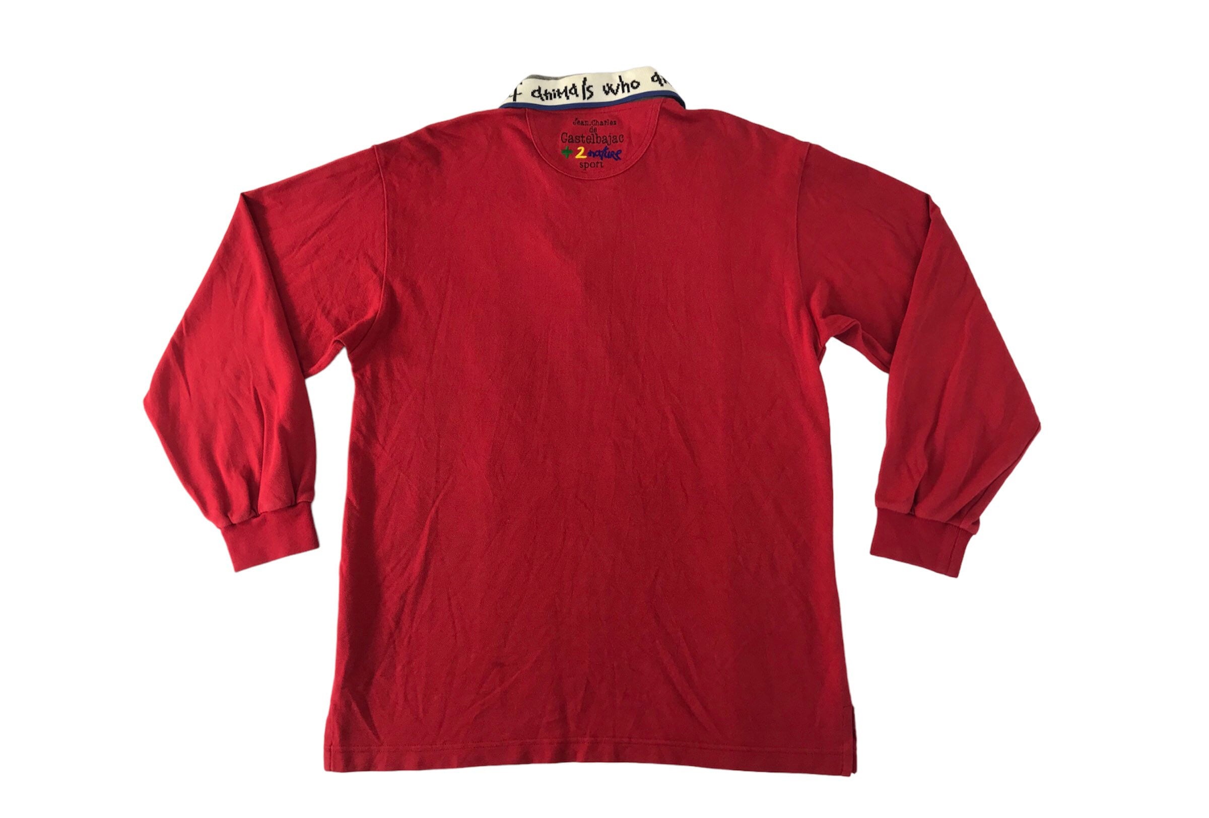 Jean Charles de Castelbajac アーカイブ　シャツ Vintage Jean Charles De Castelbajac Nature Sport Embroidery Logo