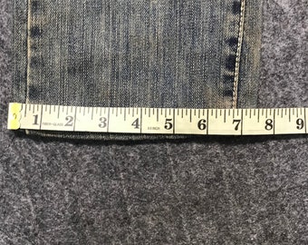 Vintage Robin Robin's Jeans California Distressed Spike Art