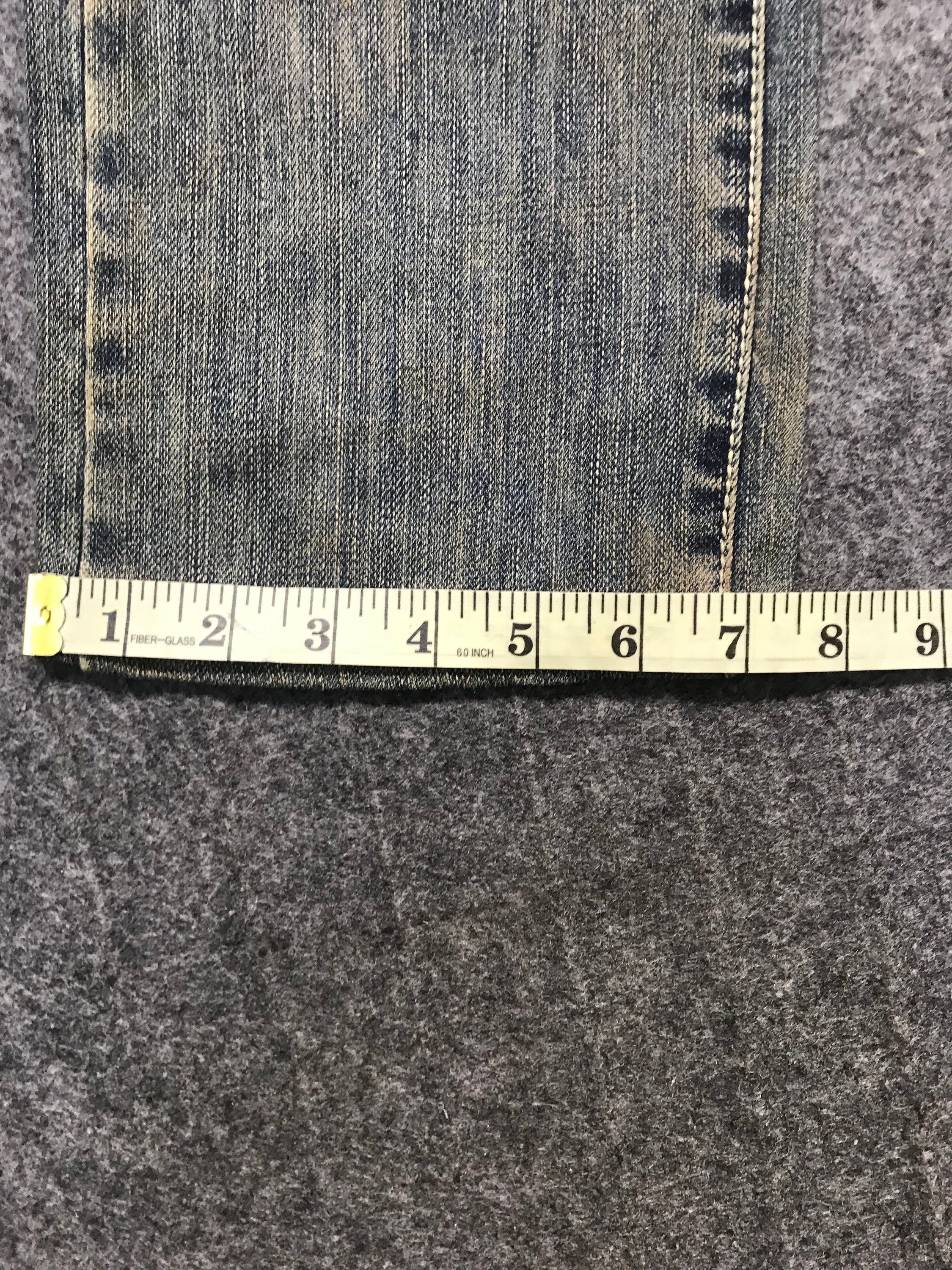 Reruns/Rockin' Robin's Rhythm Kings：未使用 Vintage Robin Robin's Jeans California Distressed Spike Art