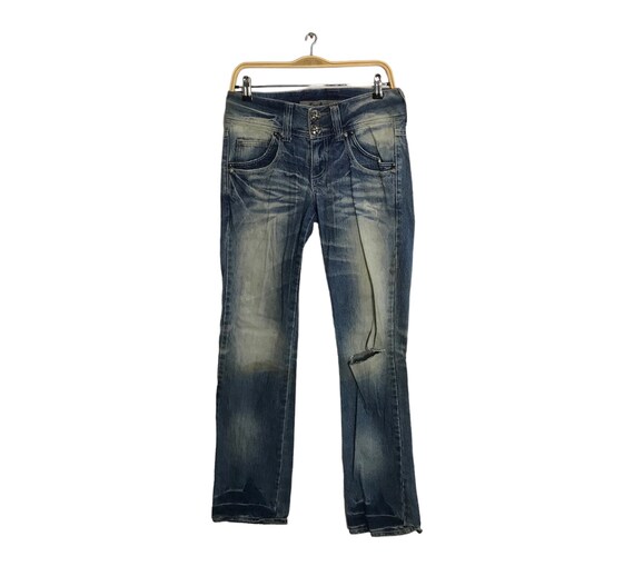 パンツ branche original 1st anniversary denim Lot OA01XX-0825 1920s Style Waist Overalls - 9oz A.M. Co. Denim