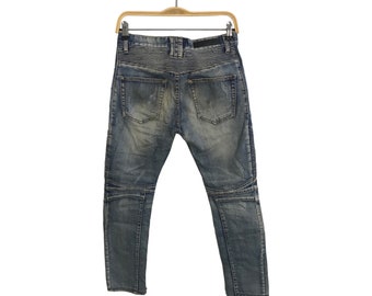 ANOTHERYOUTH ♥ biker coating denim pants /追跡付 ANOTHERYOUTH(アナザーユース) デニム・ジーパン(メンズ) - 海外