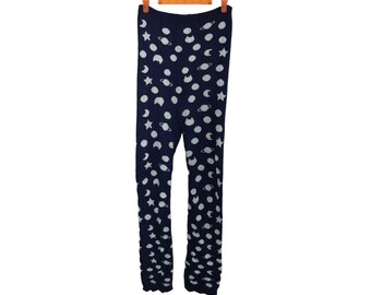 Vintage Tsumori Chisato Issey Miyake Sleep Collection All Over Printed Legging Pants Wool Fashion Streetwear Japanese Designer Fits S M Y686