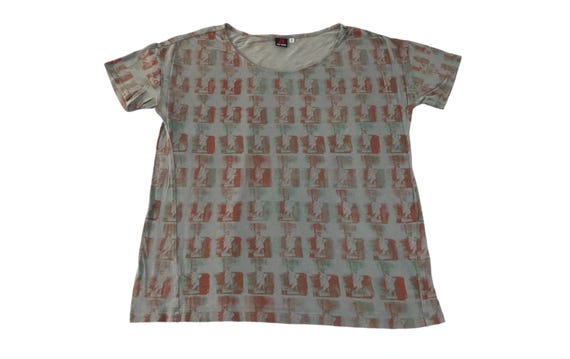 Camiseta con estampado de la Estatua de la Libertad de Andy Warhol de estilo vintage para ninas ropa juvenil ropa urbana diseno inspirado talla M E247 Etsy Espana