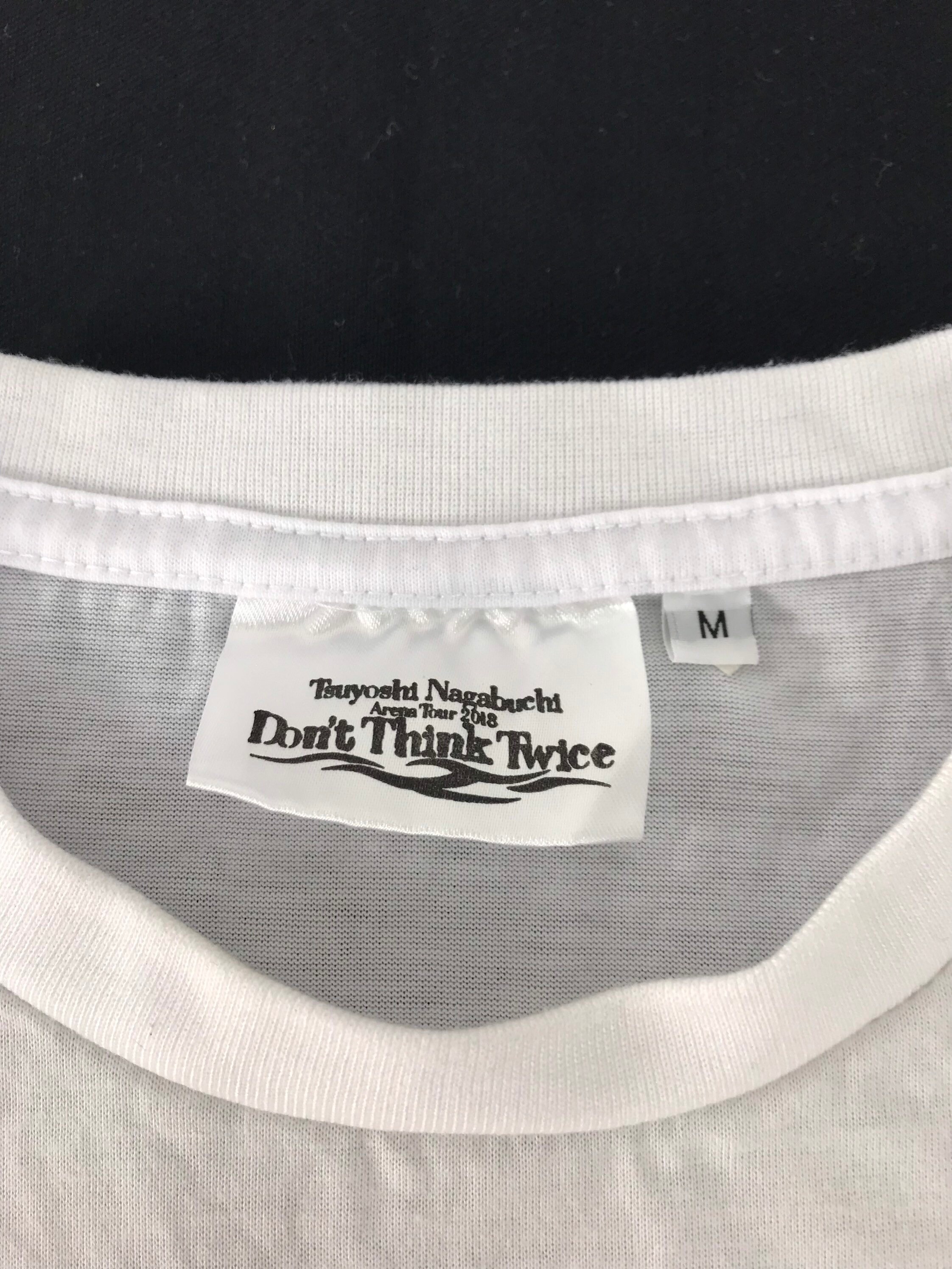 長渕剛 アリーナツアー 2018 Don't Think Twice ツアー Tシャツ