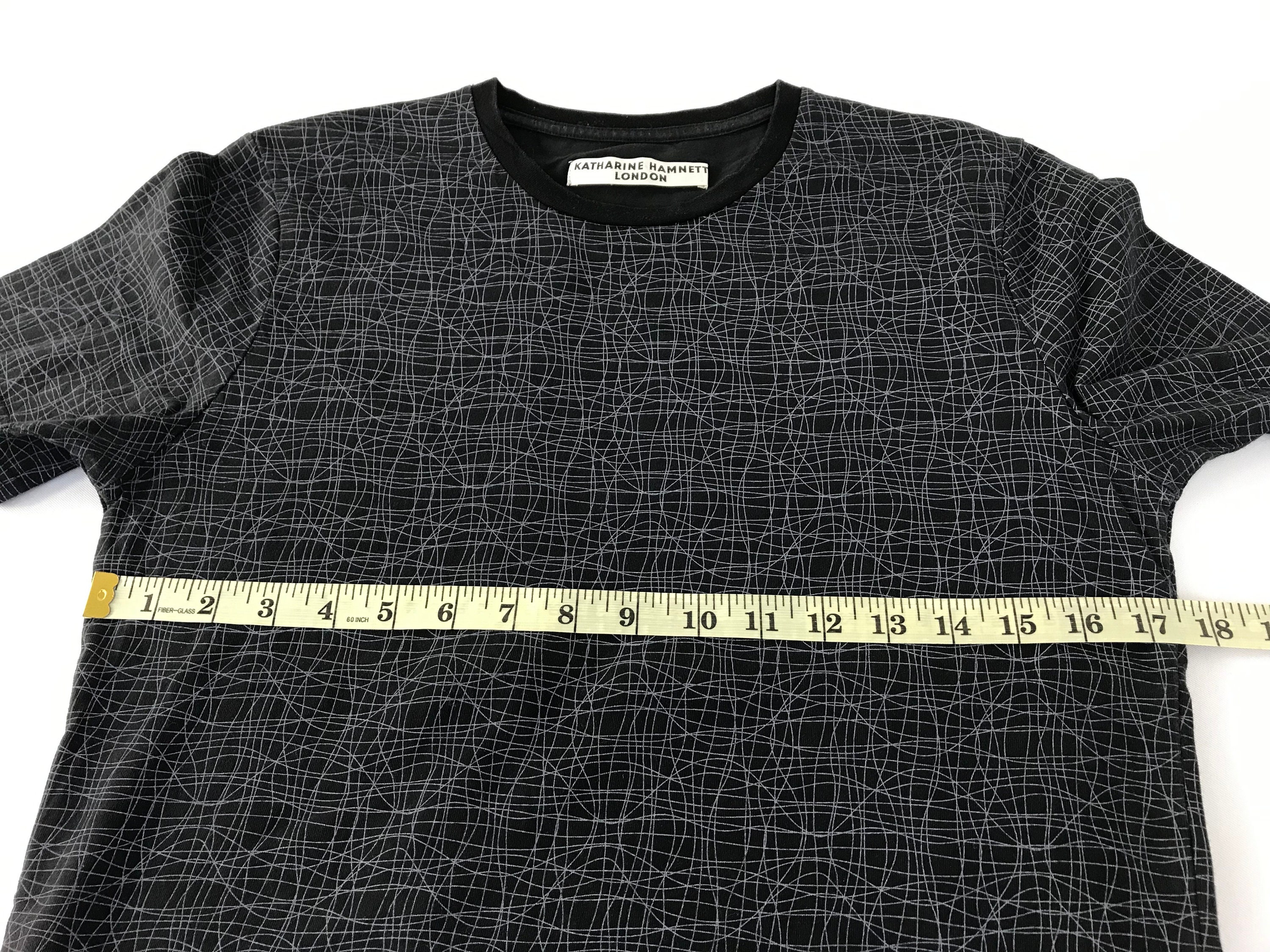 トップス KATHARINE HAMNETT LONDON jersey y2k Designer KATHARINE HAMNETT LONDON Cut and Sewn Model T-shirt