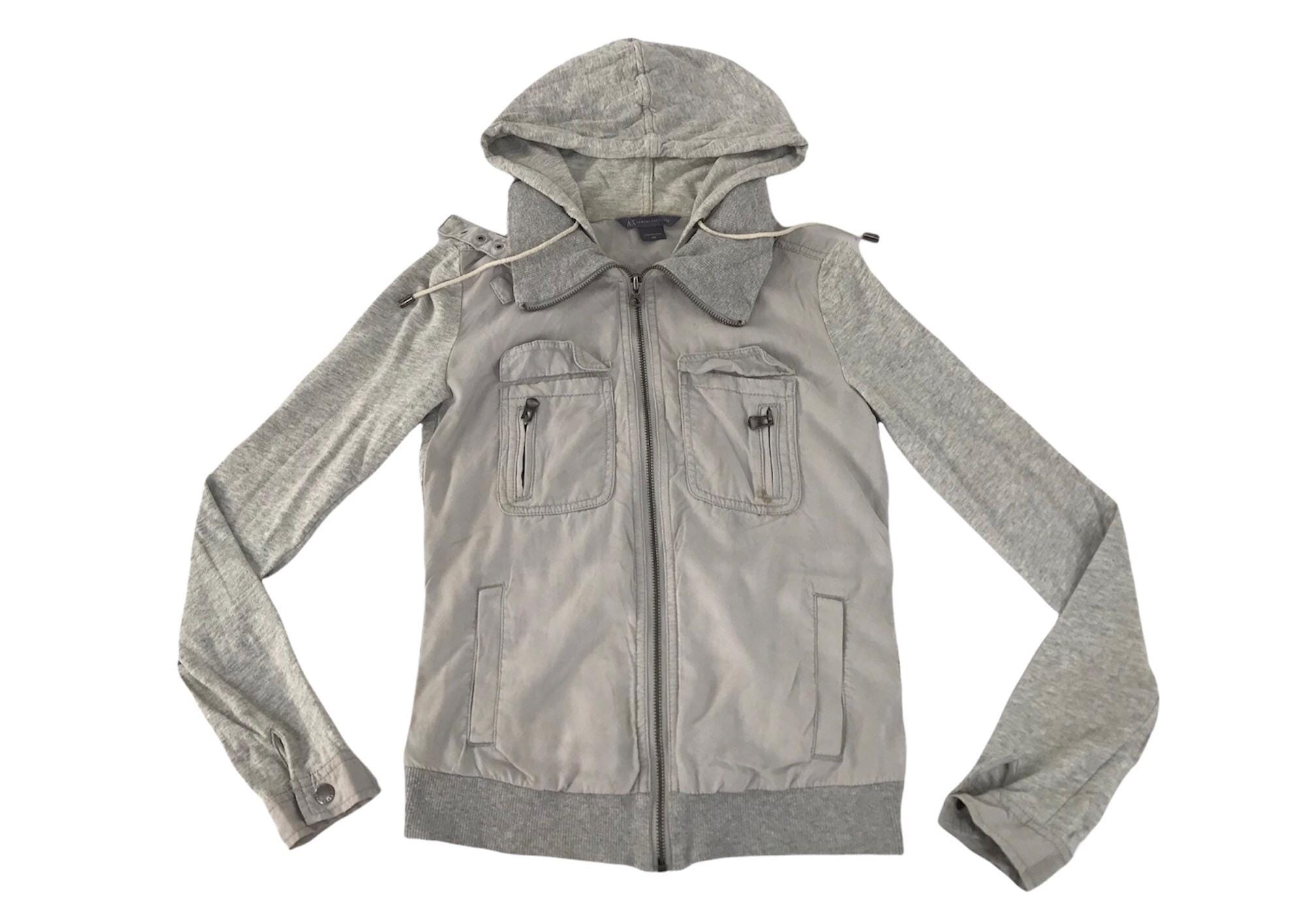 Armani Exchange Leather Jacket Mens - Etsy