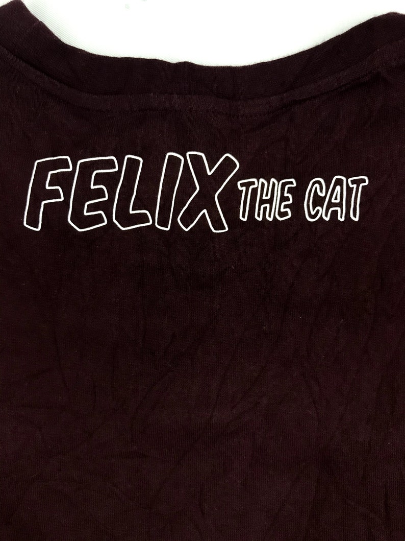 Felix The Cat Cartoon Network Dream Works Animation Tee T-shirt Brand Inspired Designer Streetwear Fits L i028