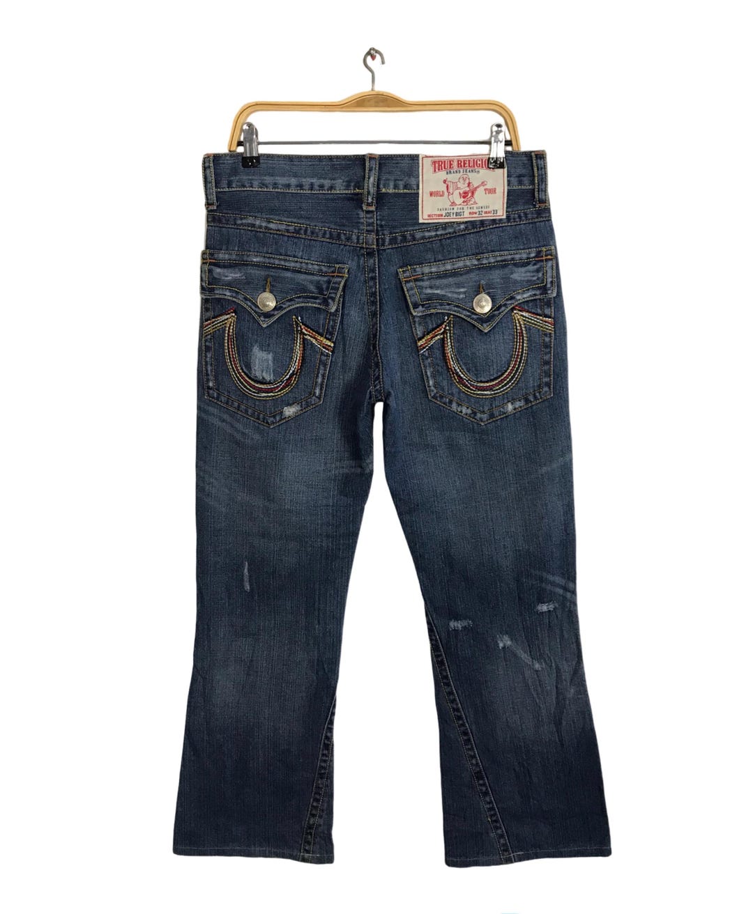 Vintage True Religion Joey Big T Usa Flaps Pocket Design Zipper