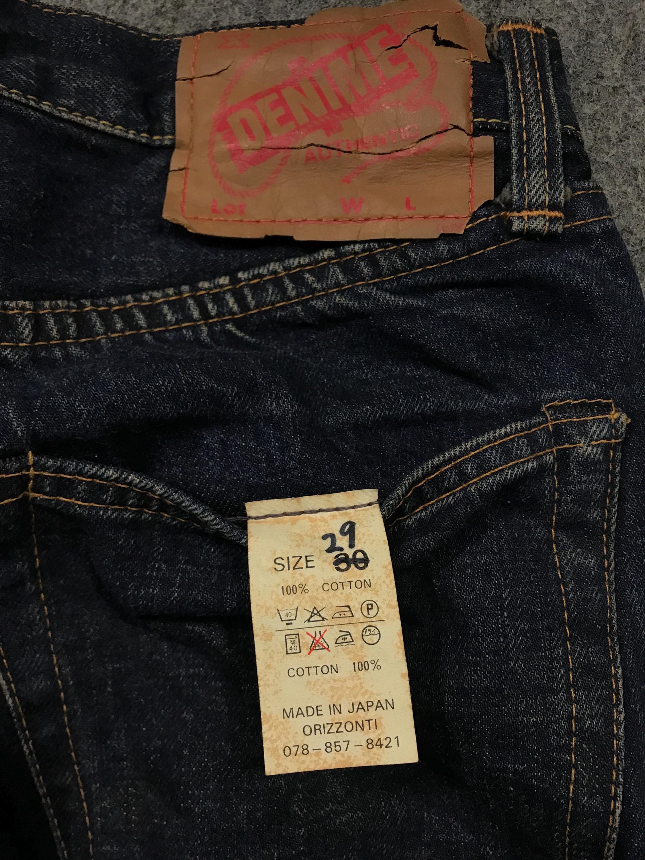 Rare Denime Orizzonti Selvedge Denim Jeans Japanese Brand
