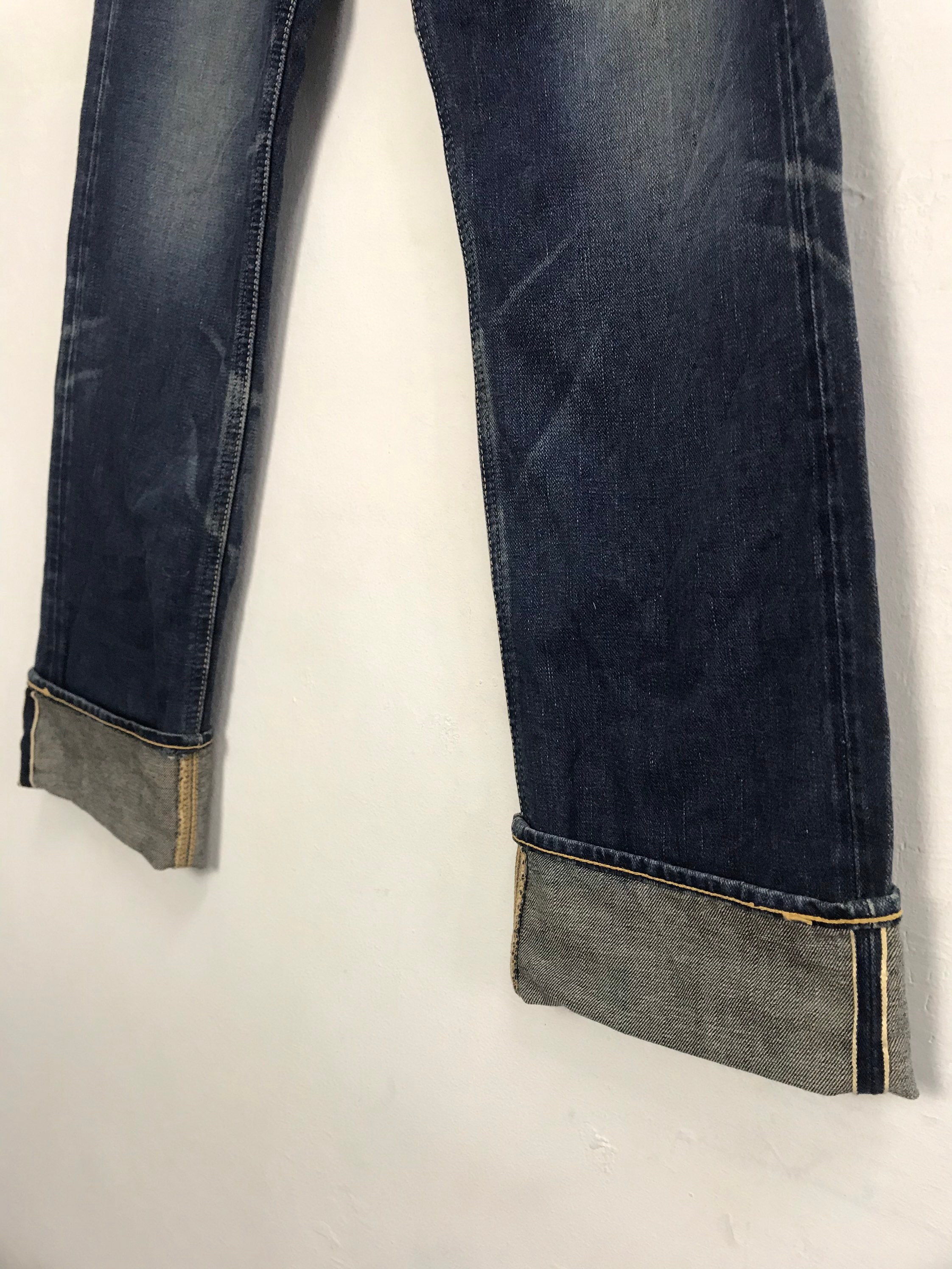 Vintage Pherrow's Bros Stormy Blue Selvedge Indigo Denim