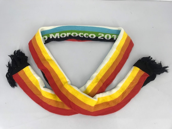 Fifa World Cup Morocco by Toyota Supporters Scarf Muffler Shawl