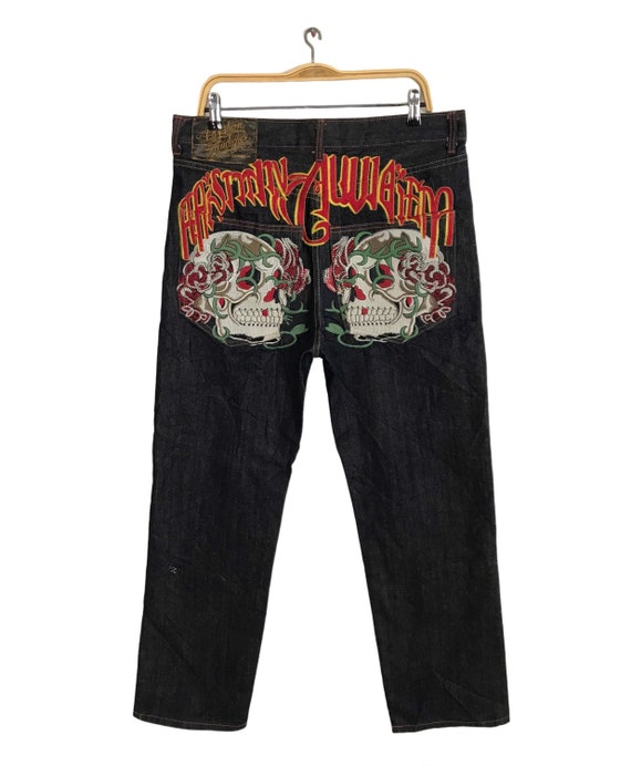 Christian audigier embroidery denim - Gem Christian audigier embroidery denim - Gem