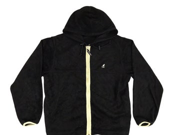 Vintage Kangol England Fleece Sweatshirt Hoodies Jacket Zipper Style Inspired Designer Streetwear Brand