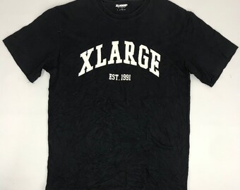 Vintage X-Large Los Angeles Japanese Fashion Street Spell Out Tee T-shirt Inspired Designer Unisex Wear Streetwear Fits Size L XL i574