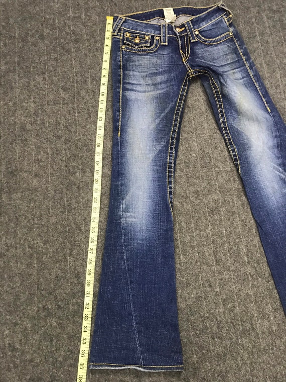Vintage True Religion Japan Made in Usa Denim Jeans Bootcut Design
