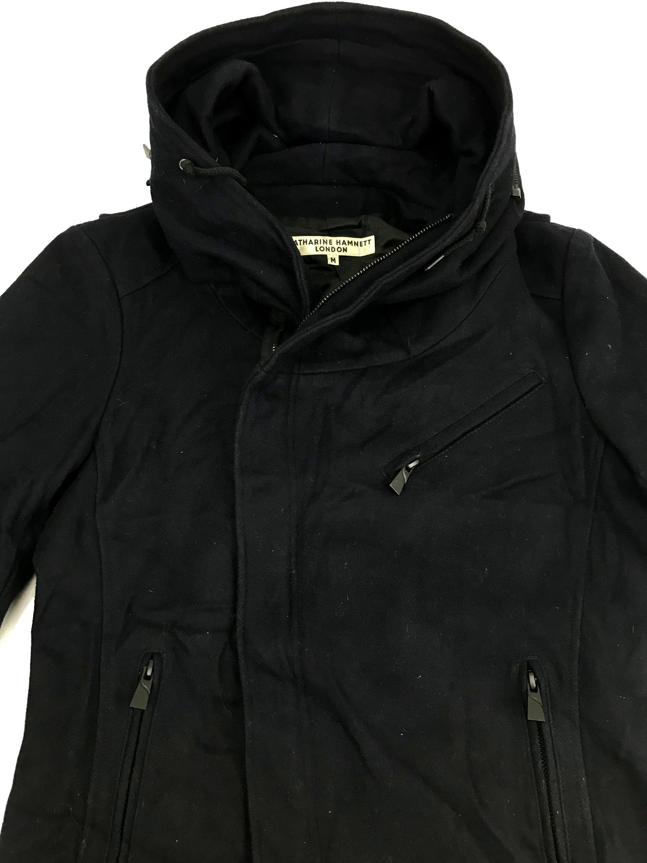 Vintage 90s Katharine Hamnett London Blouson Light Jacket Zip up